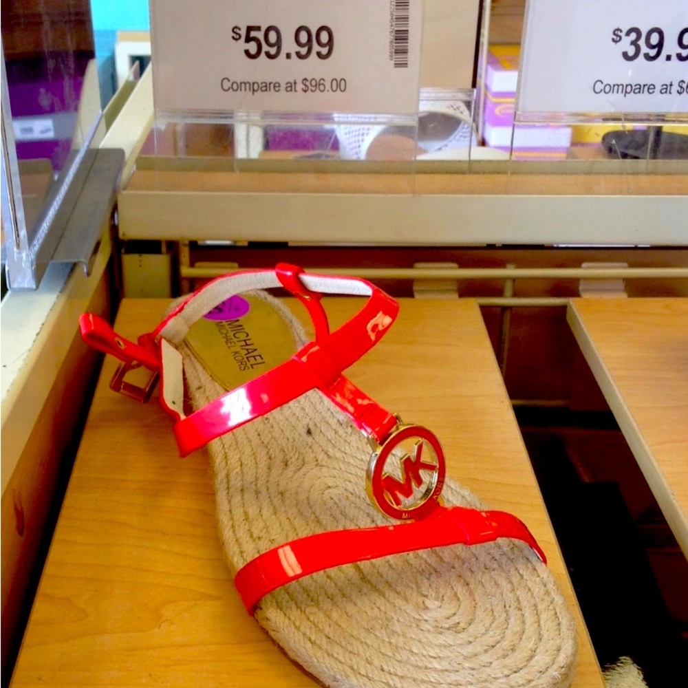 Michael Kors sling back sandal